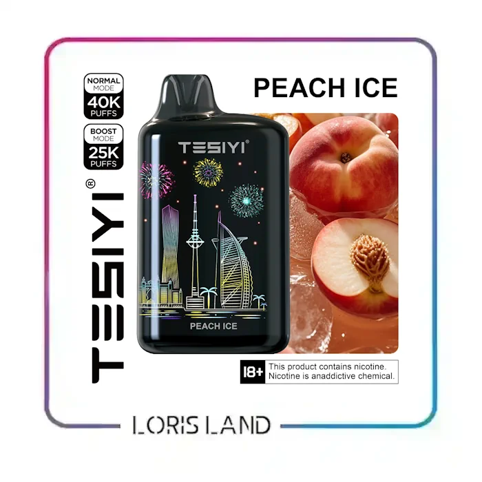 پاد یکبار مصرف هلو یخ تی سی 40 هزار پاف